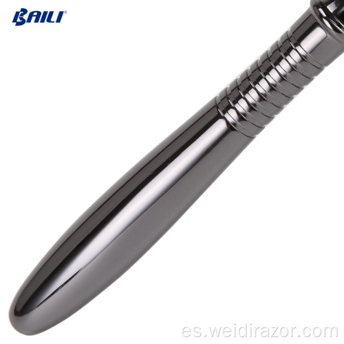 Baili Famosa Gunmetal Razor Blade Twin Blade Razor